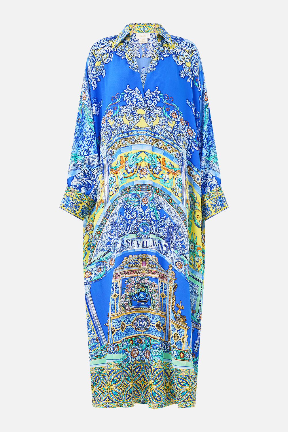WING COLLAR KAFTAN BENEATH THE ANDALUSIAN SUN