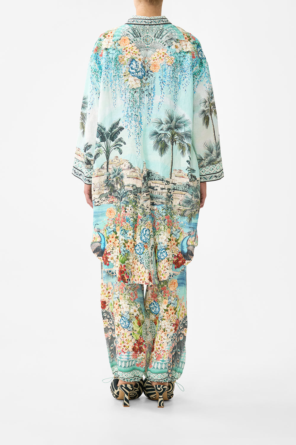 RELAXED HIGH LOW SHIRT DRESS BALEARIC BEBÉ
