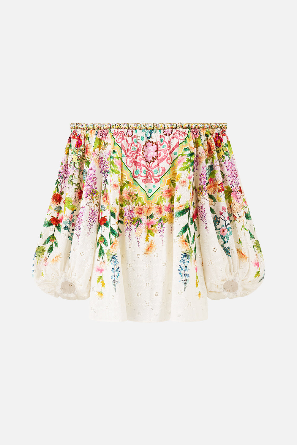 FRILL OFF SHOULDER TOP THE CALL OF CATALONIA