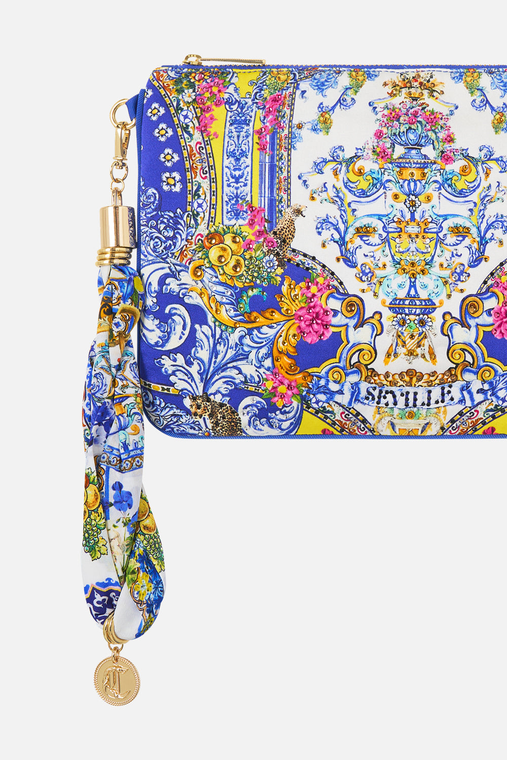The CAMILLA SCARF CLUTCH ESPAÑA NIRVANA