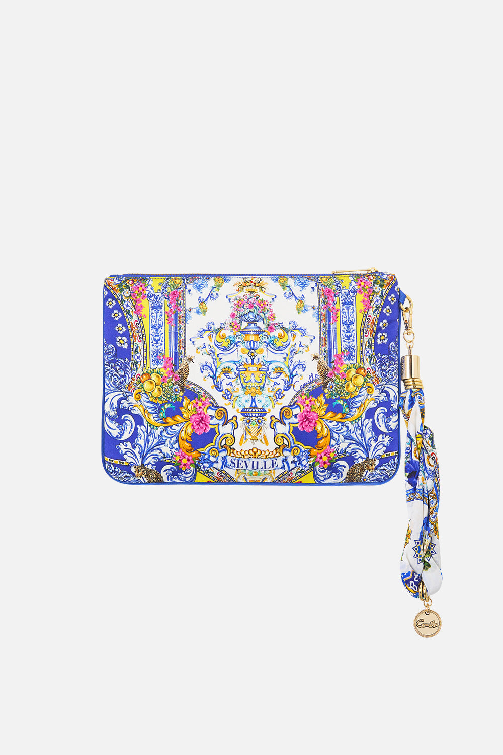 The CAMILLA SCARF CLUTCH ESPAÑA NIRVANA
