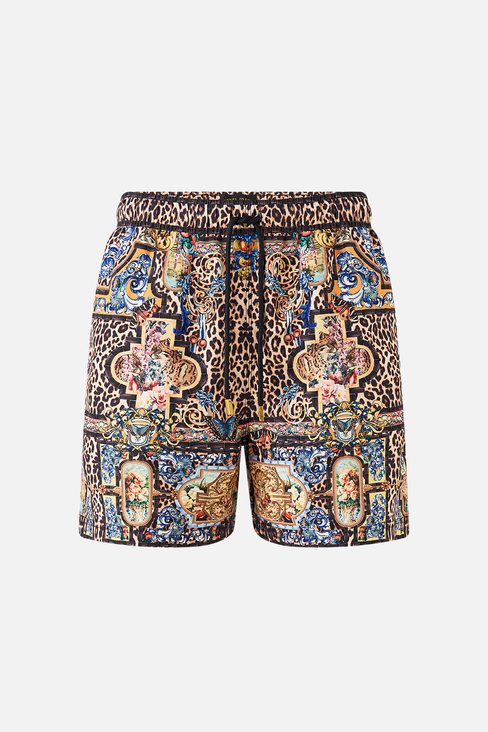 MID LENGTH BOARDSHORT WITH ELASTIC WAIST SEVILLIAN STYLE