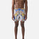 MID LENGTH BOARDSHORT WITH ELASTIC WAIST