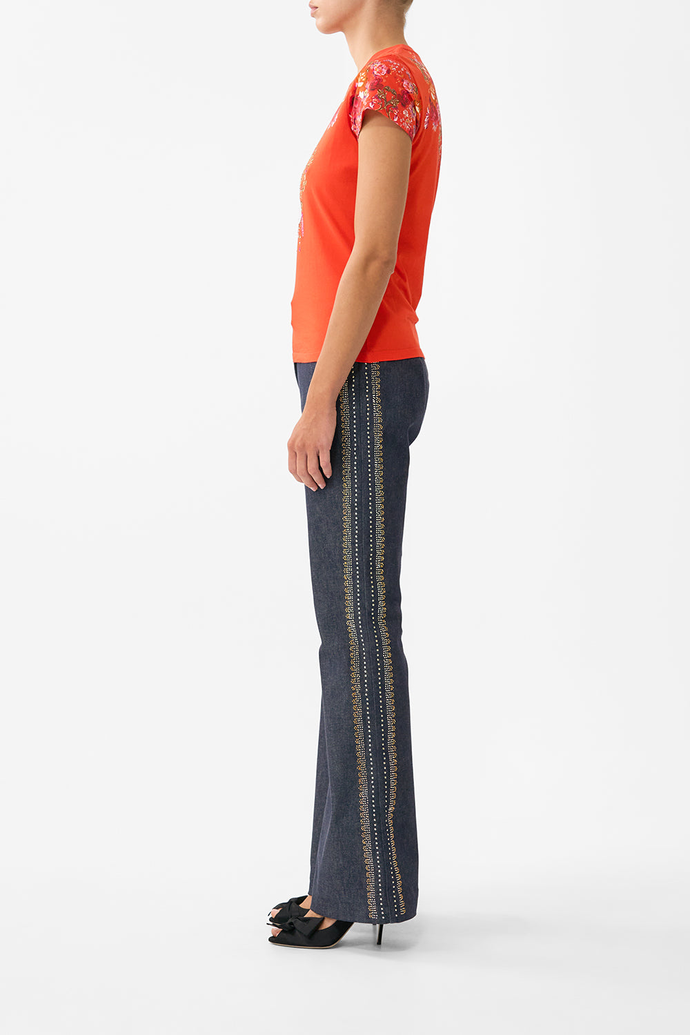 SLIM FIT ROUND NECK T-SHIRT OLÉ OLÉ