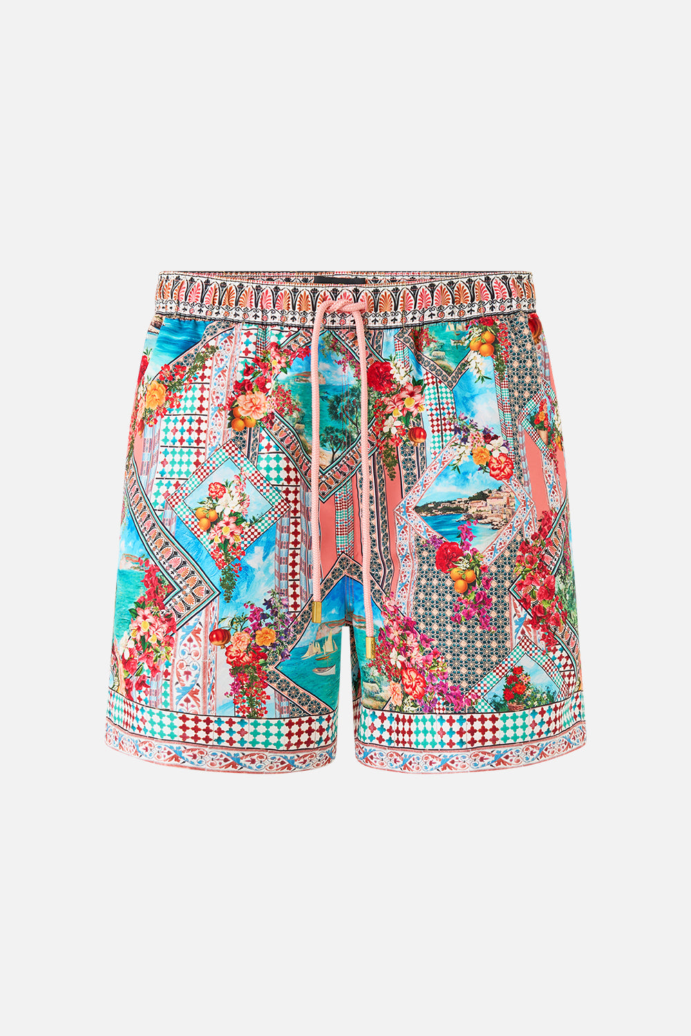 MID LENGTH BOARDSHORT WITH ELASTIC WAIST MEET ME IN MALLORCA