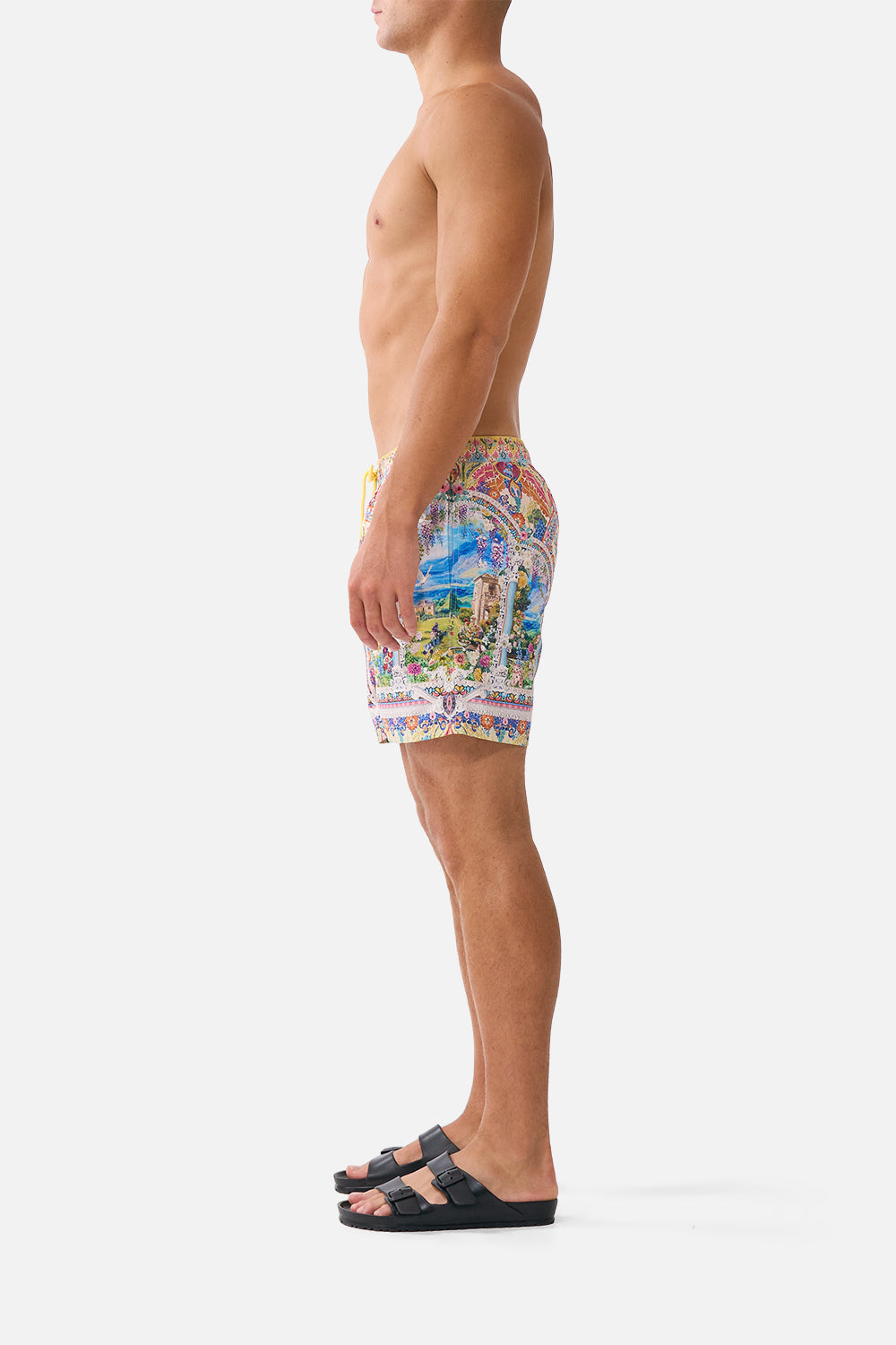 MID LENGTH BOARDSHORT WITH ELASTIC WAIST NAVÀS NOUVEAU