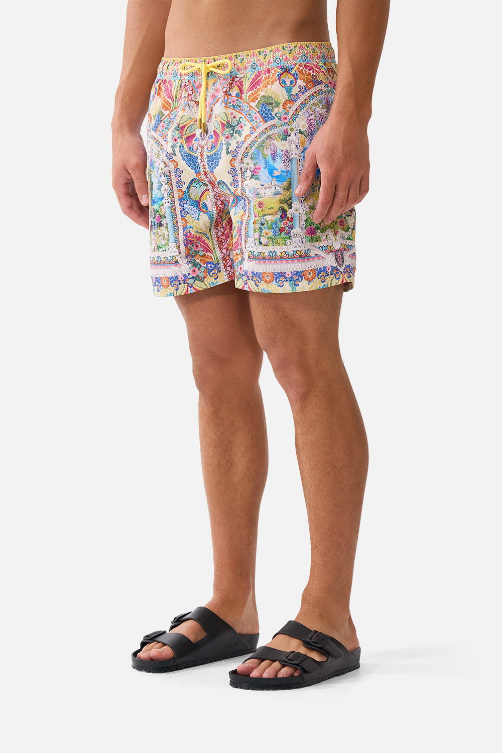 MID LENGTH BOARDSHORT WITH ELASTIC WAIST NAVÀS NOUVEAU