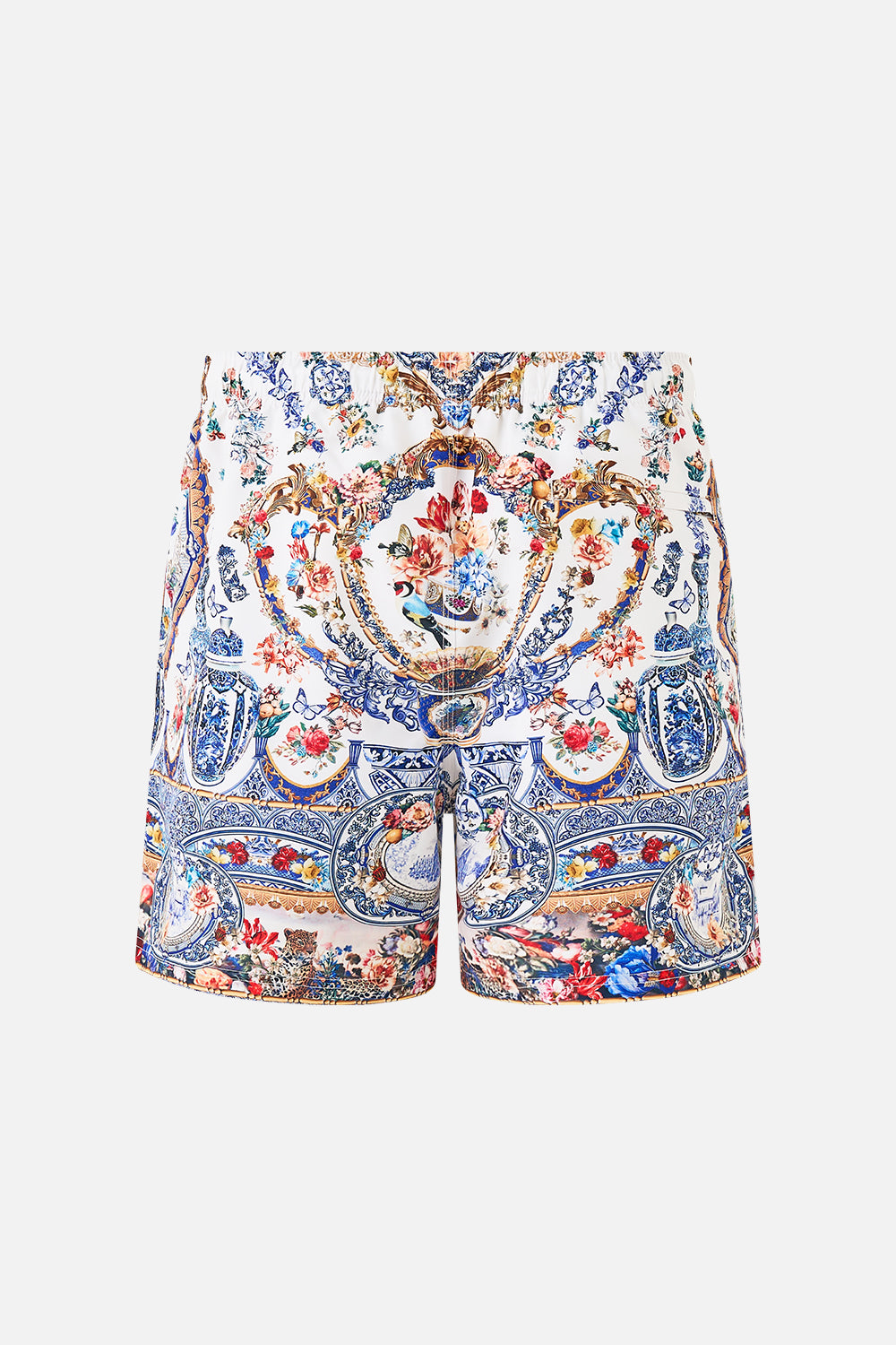 MID LENGTH BOARDSHORT WITH ELASTIC WAIST THE POTTERY PARLOUR