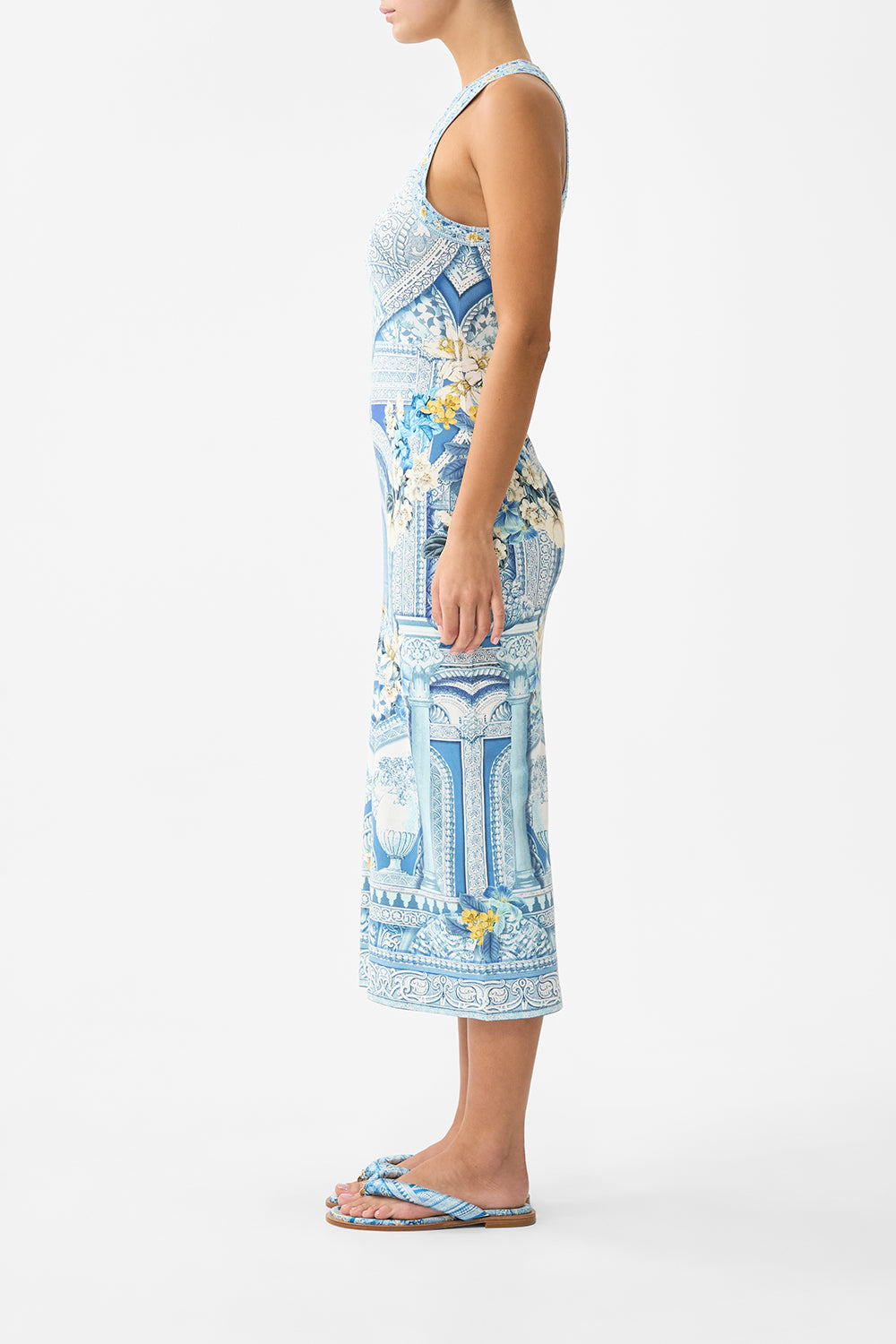 The De Nada Granada Jersey Tank Dress | CAMILLA AU