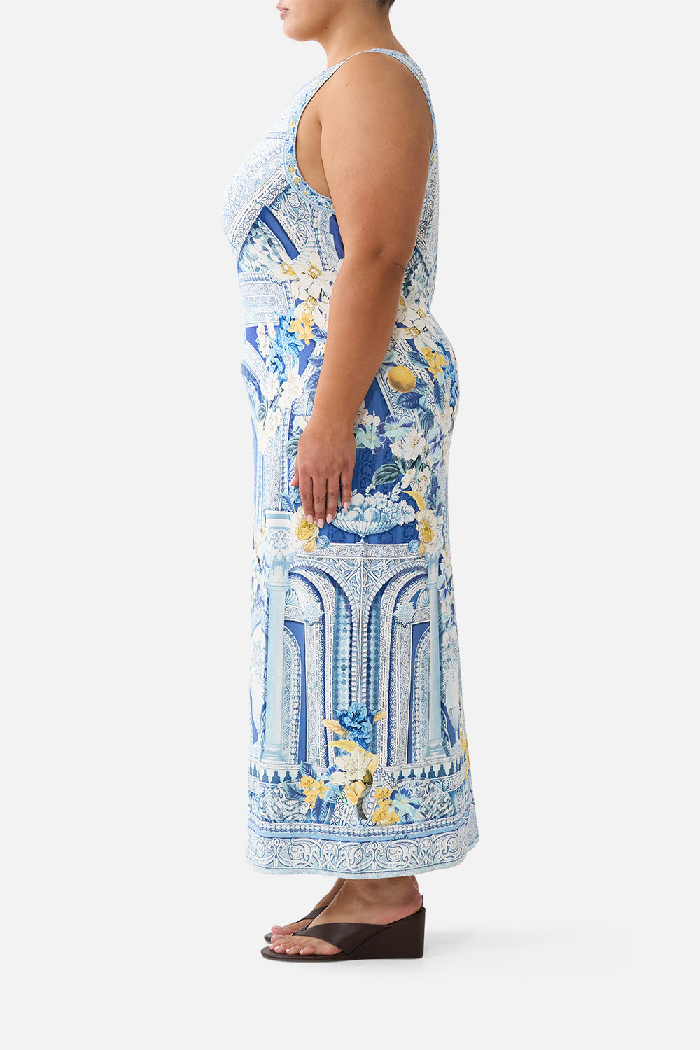 The De Nada Granada Jersey Tank Dress | CAMILLA AU – CAMILLA