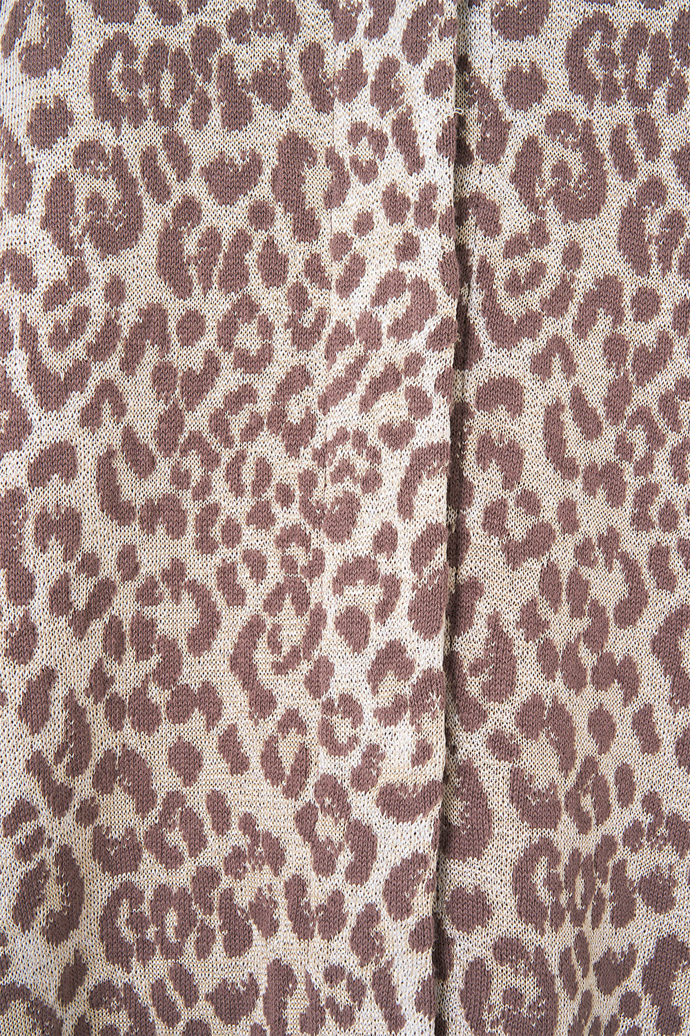 A-LINE KNIT COAT ARANJUEZ ANIMALIA