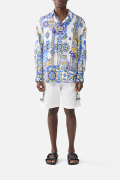 LONG SLEEVE OVERSIZED SHIRT ESPAÑA NIRVANA