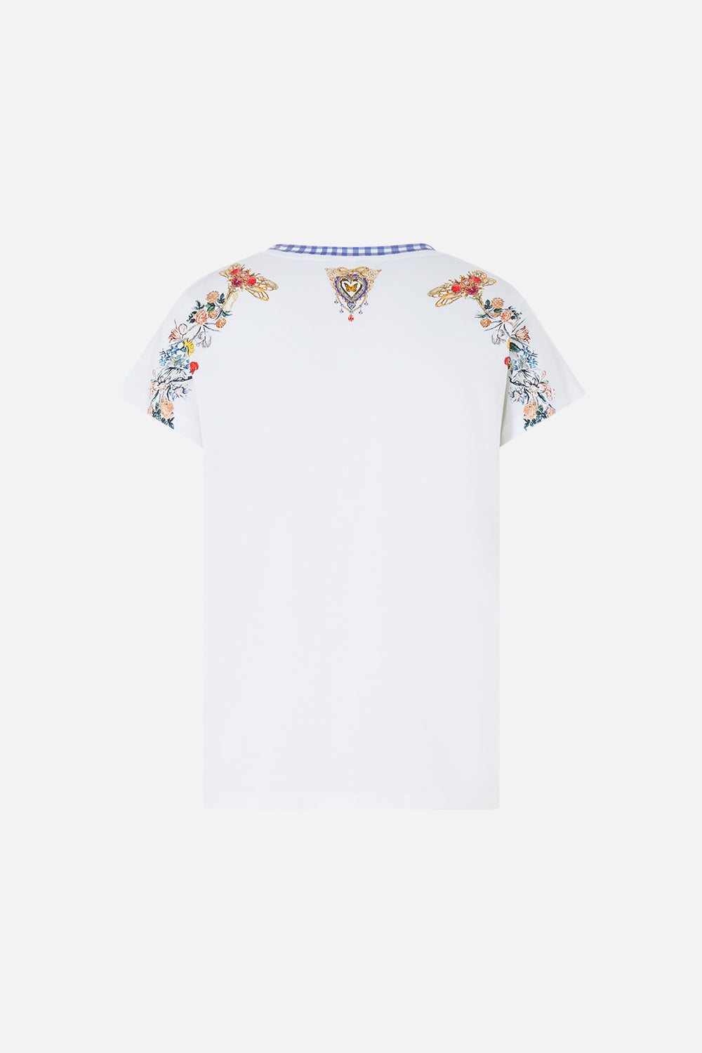 SLIM FIT ROUND NECK T-SHIRT THE POTTERY PARLOUR