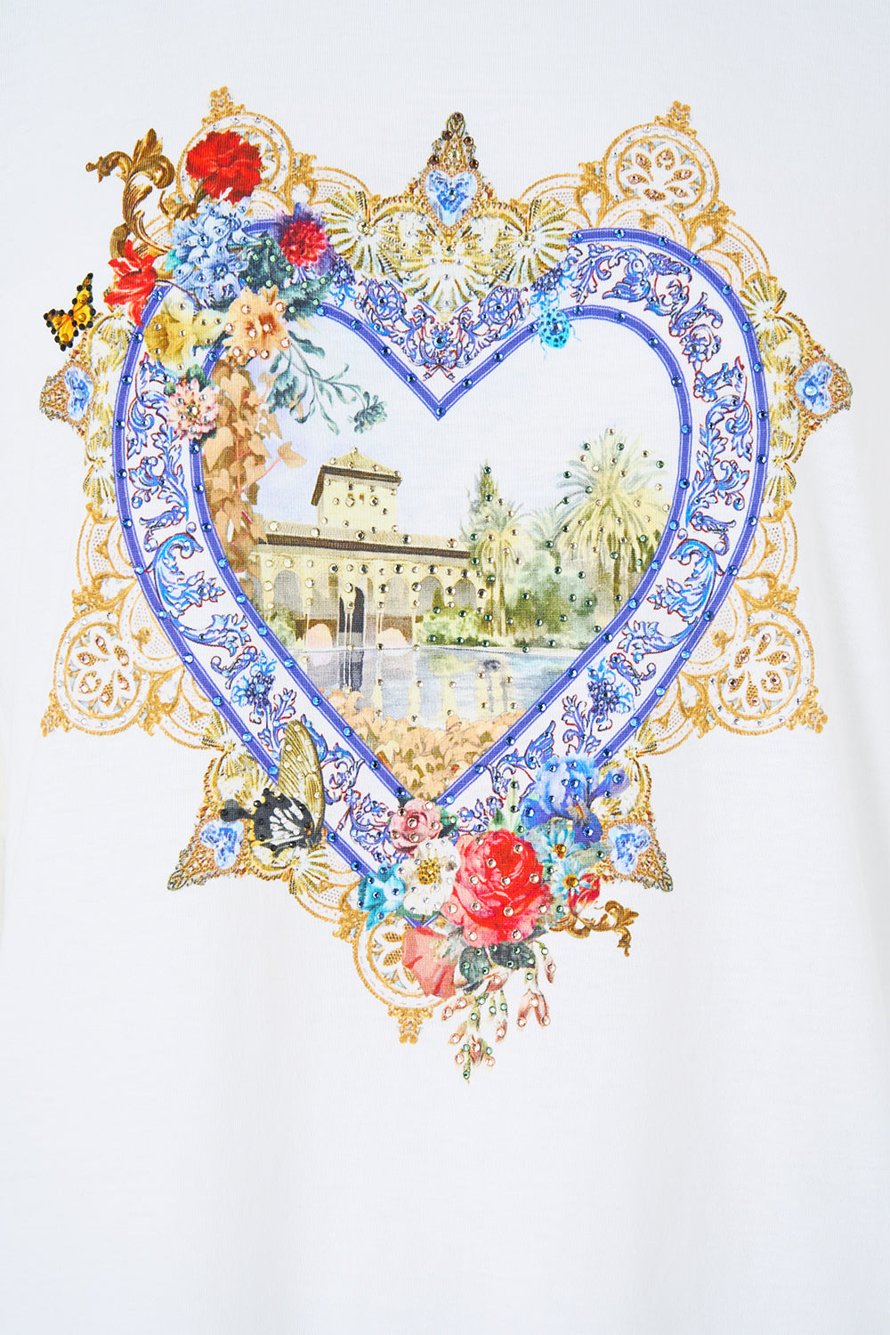 SLIM FIT ROUND NECK T-SHIRT THE POTTERY PARLOUR