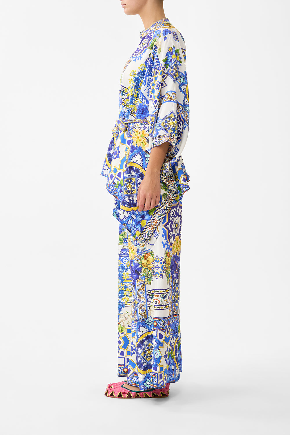The CAMILLA BUTTON THROUGH SCARF BLOUSE ESPAÑA NIRVANA