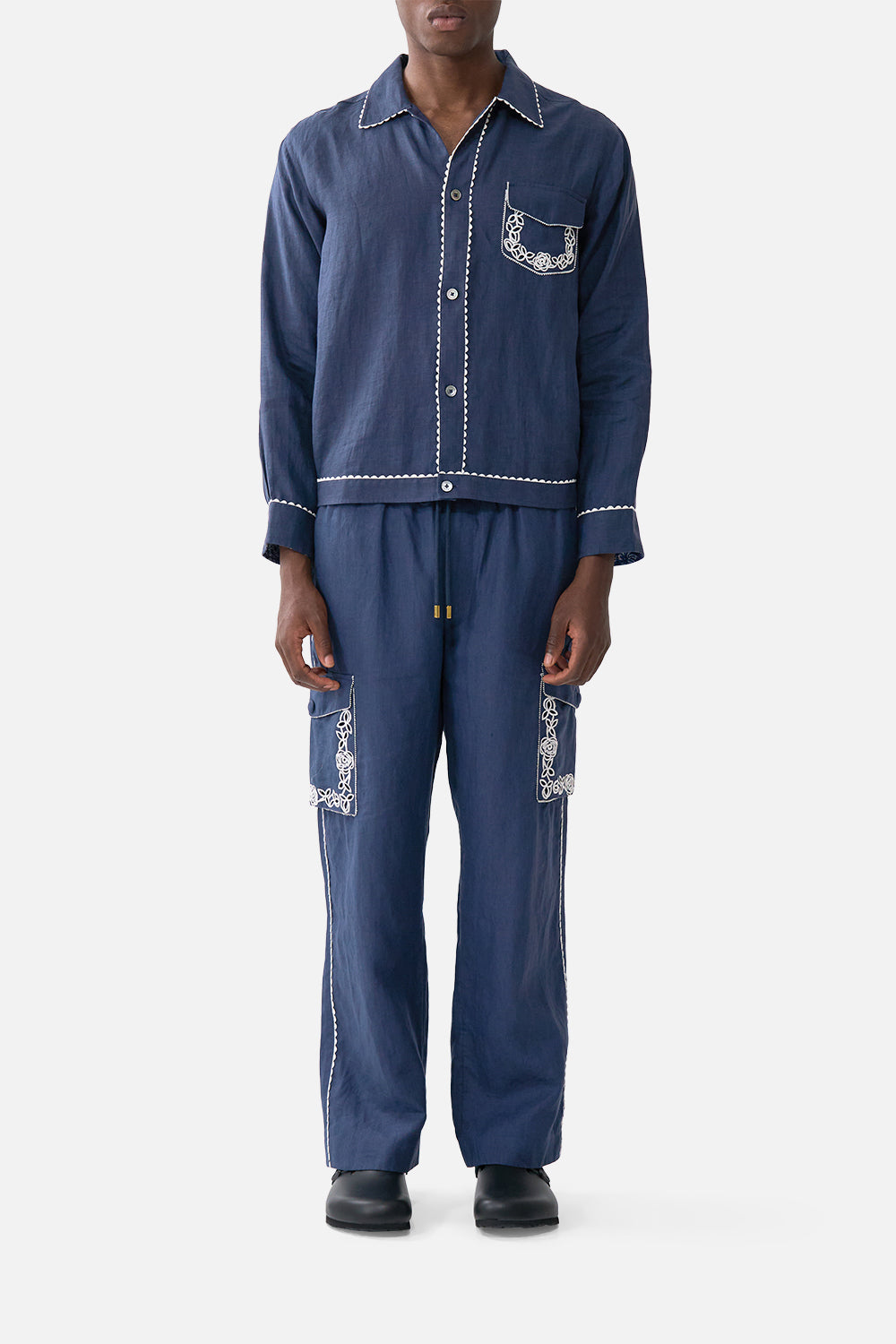 CROP BLOUSON JACKET A TILED WONDERLAND