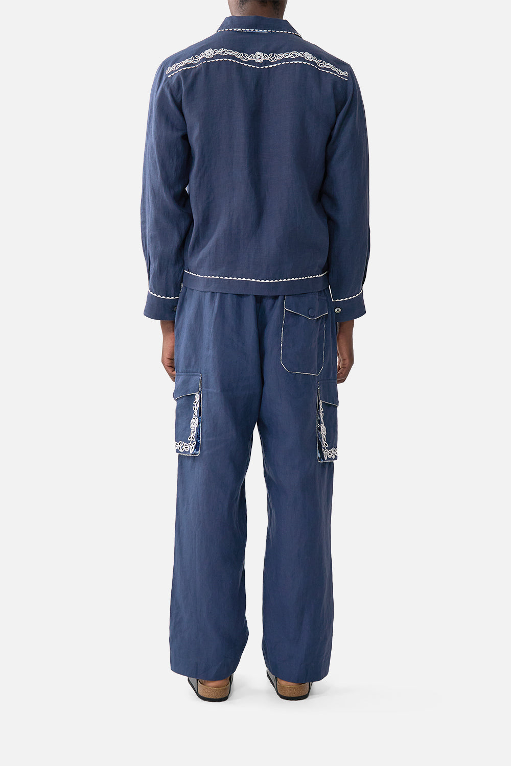 CROP BLOUSON JACKET A TILED WONDERLAND