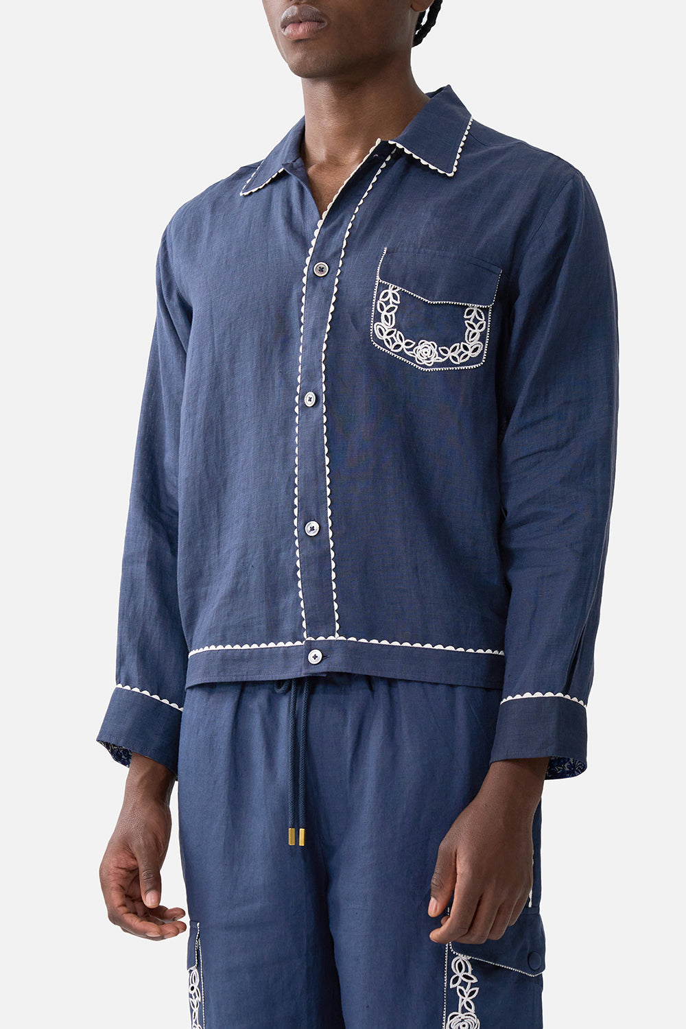 CROP BLOUSON JACKET A TILED WONDERLAND