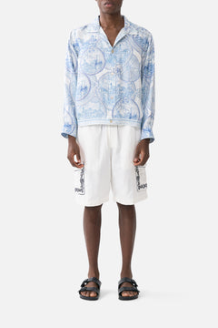 CROP BLOUSON JACKET THE HUM OF THE ALHAMBRA