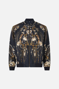 REVERSIBLE ZIP THROUGH BOMBER JACKET FLAMENCO FOLKLORE