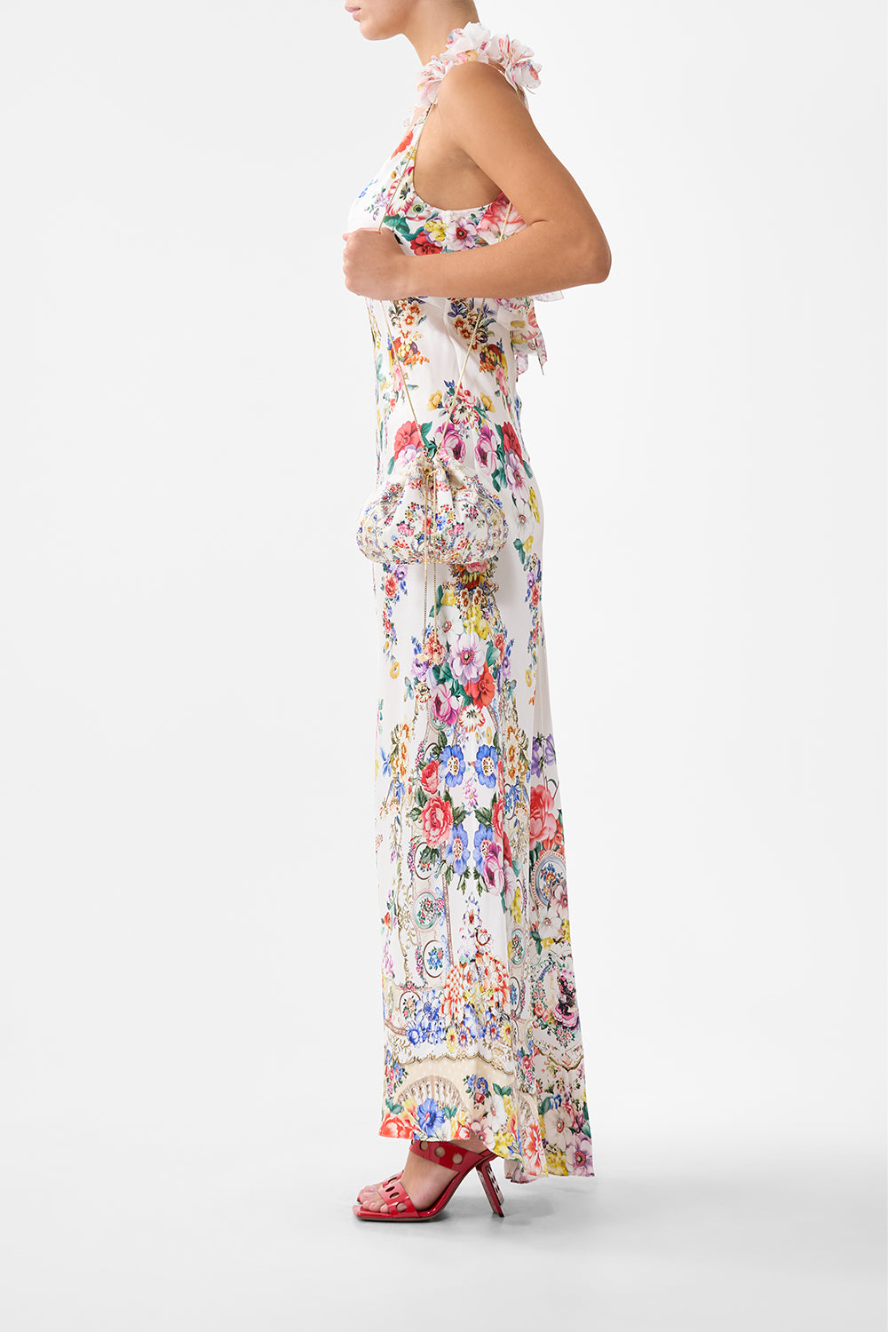 DRAWSTRING POUCH BAG I LEFT MY HEART IN GRANADA