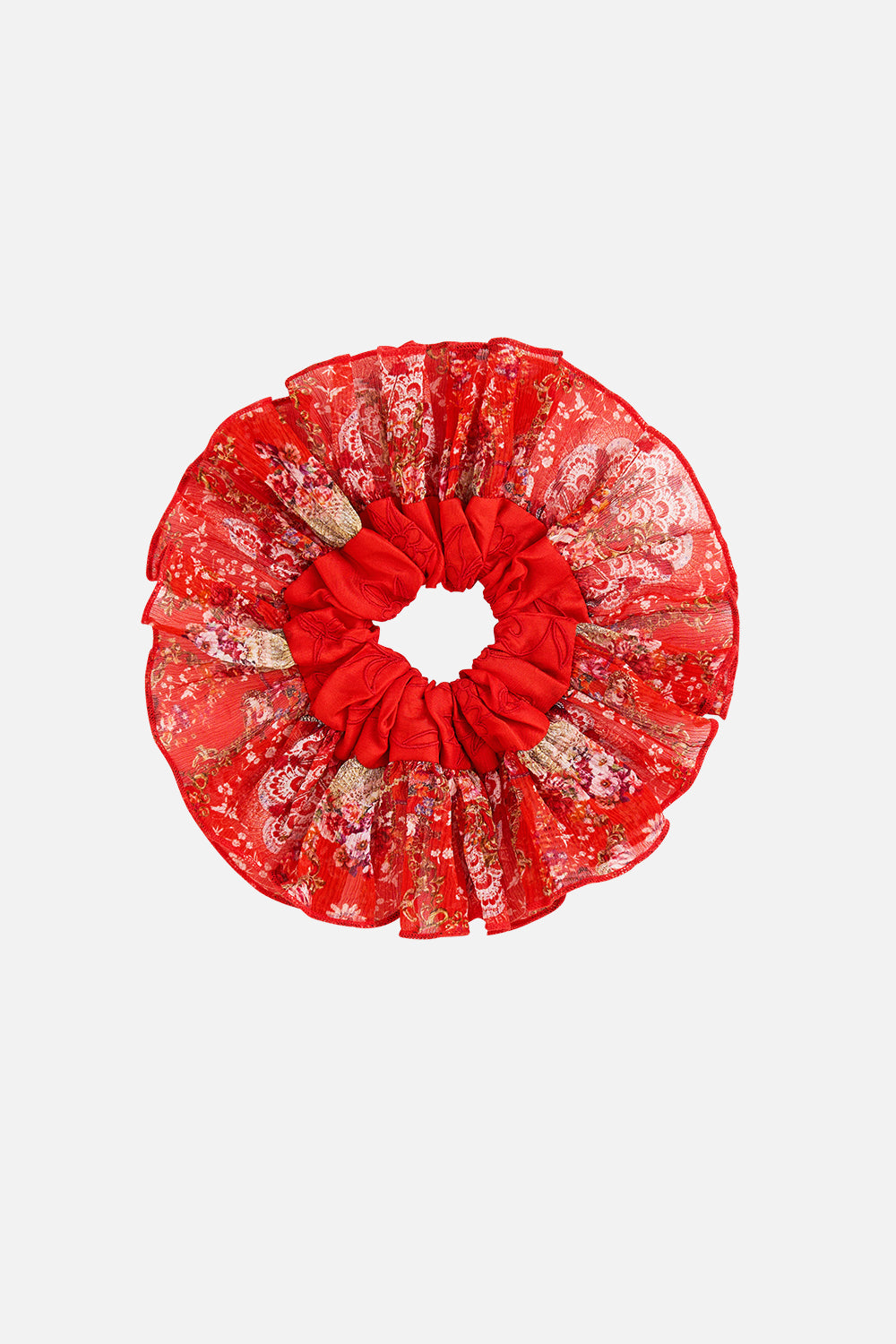 SCRUNCHIE WITH FRILL EDGE OLÉ OLÉ