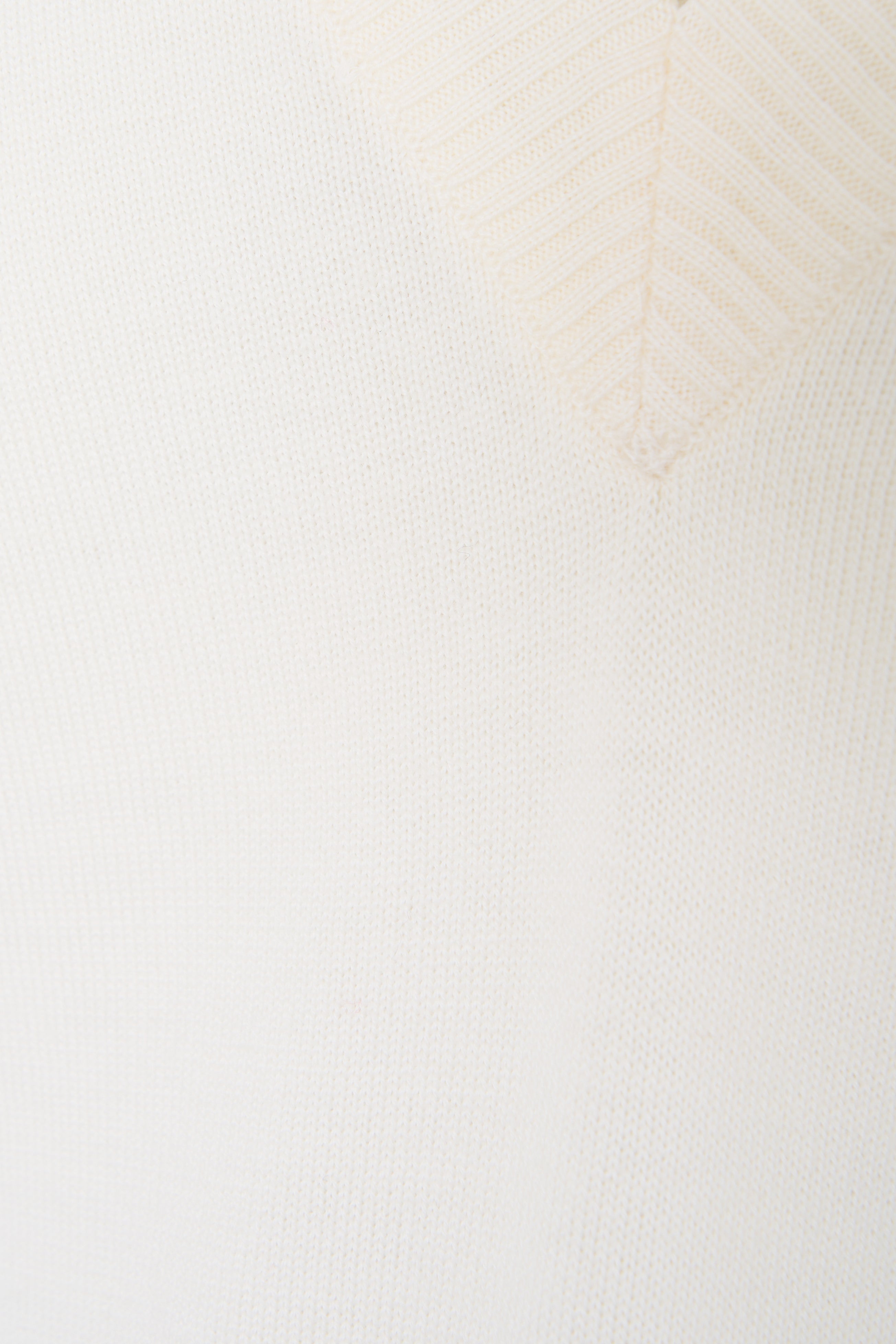 V NECK KNIT JUMPER WITH SILK SLEEVE I LEFT MY HEART IN GRANADA