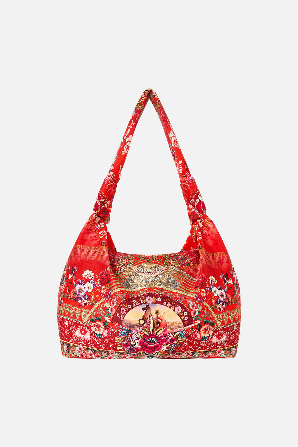 SLOUCH SHOULDER BAG WITH KNOT DETAILS OLÉ OLÉ
