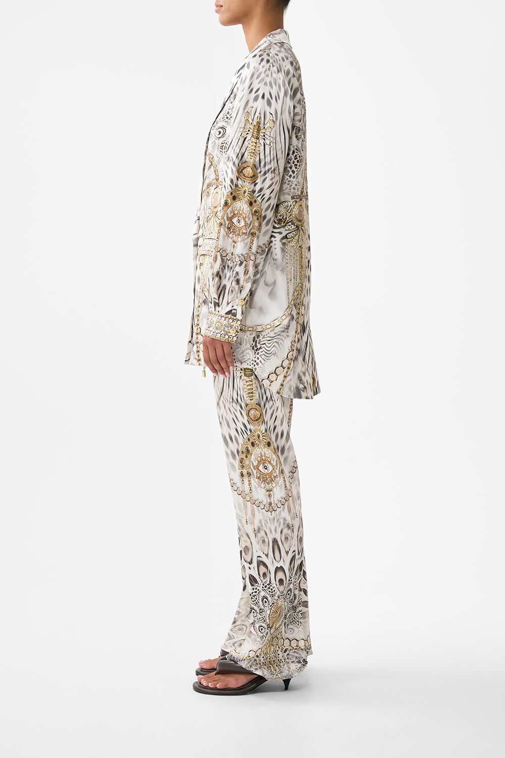 DOUBLE BREASTED SOFT JACKET LADY LIONHEART