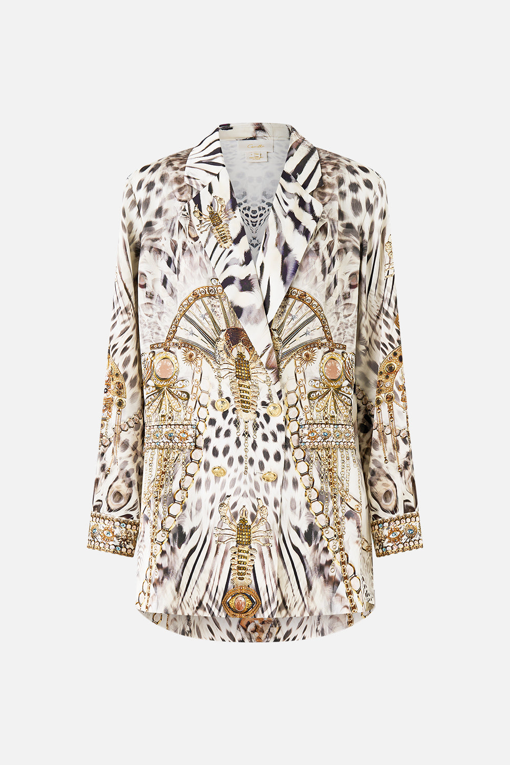 DOUBLE BREASTED SOFT JACKET LADY LIONHEART