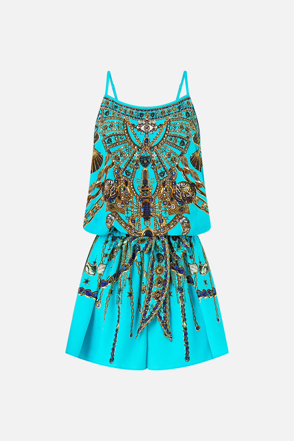 SHOESTRING STRAP PLAYSUIT TOTEMS AND TREASURES