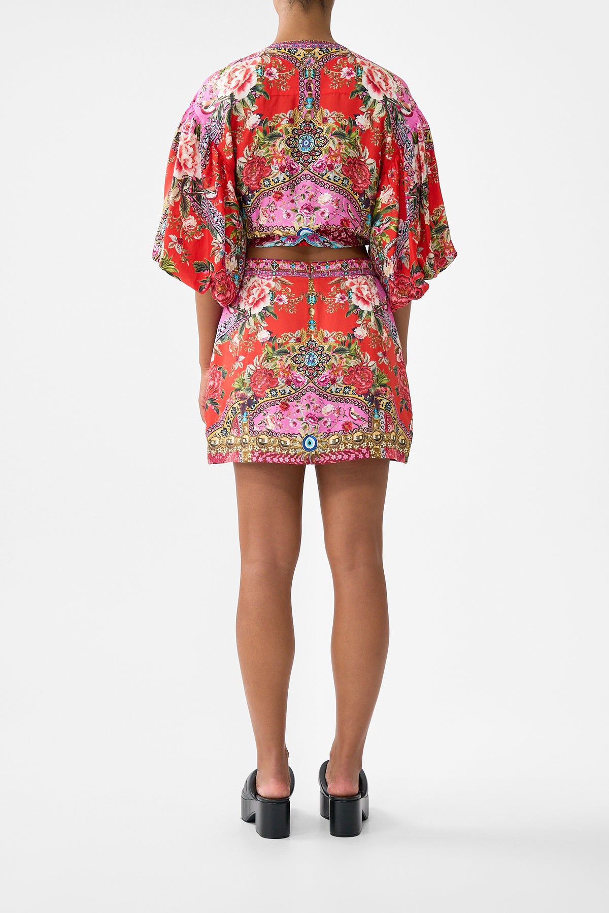 The CAMILLA MINI SKIRT HEIRLOOM EMPIRE