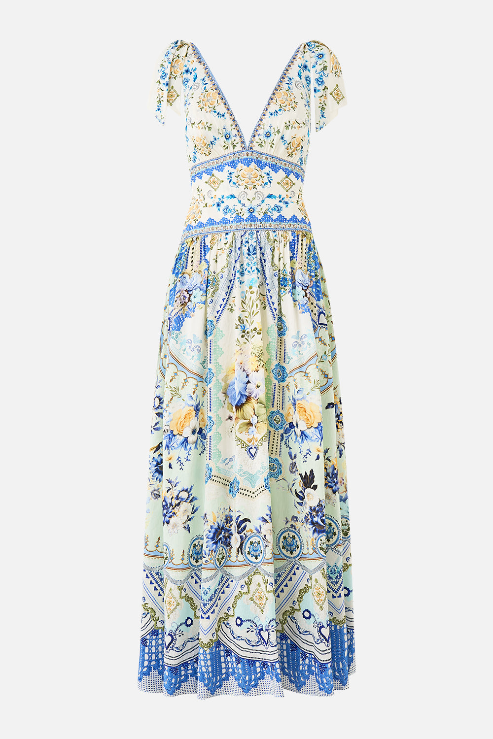 The CAMILLA TIE SHOULDER DRESS MY HOMESPUN HEART