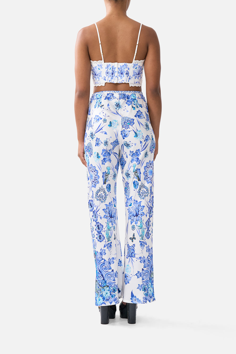 The CAMILLA BIAS CUT DRAWSTRING PANT ALL ABOUT THAT LACE