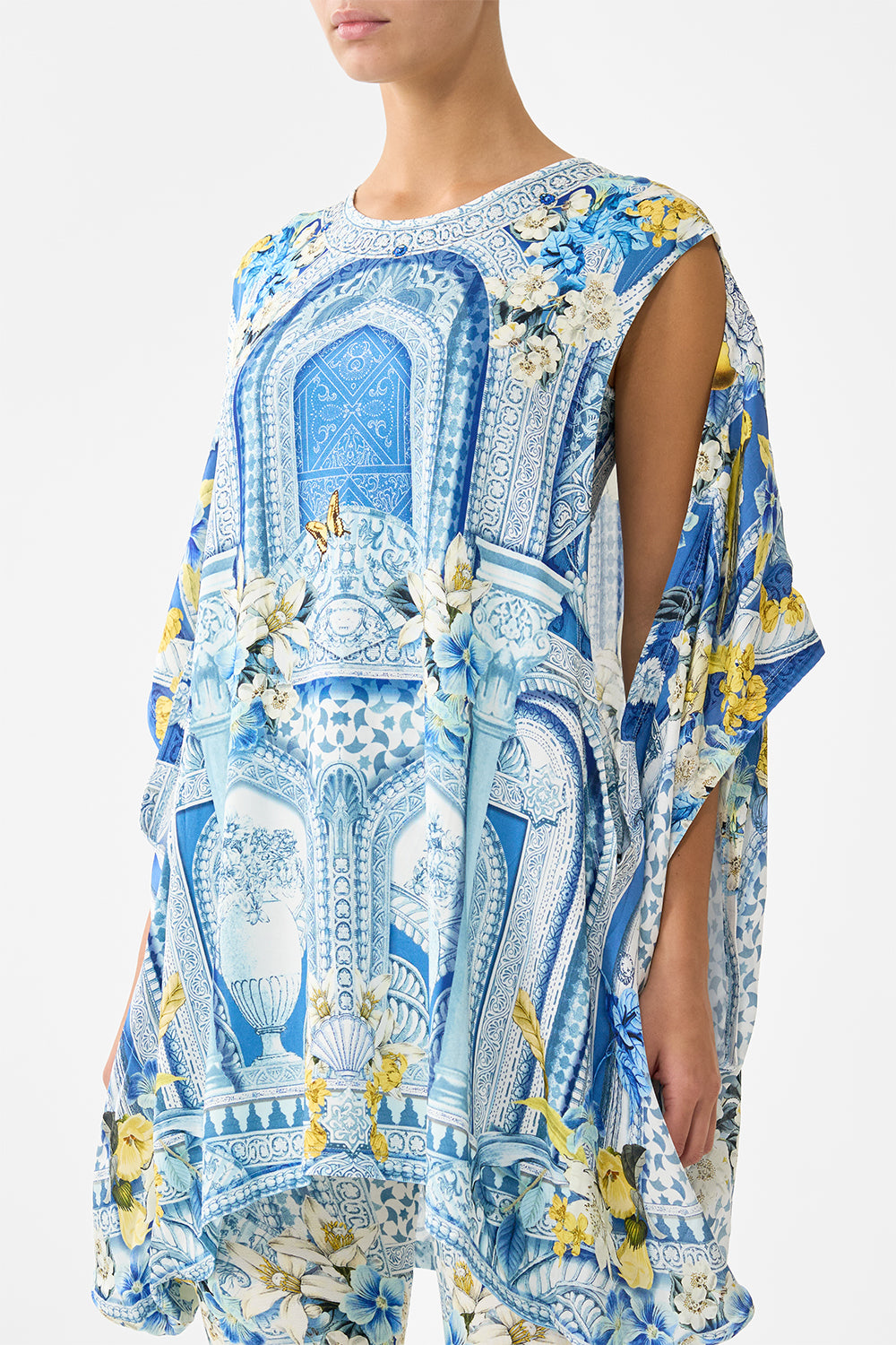 DRAPED SPLIT SLEEVE TOP DE NADA GRANADA