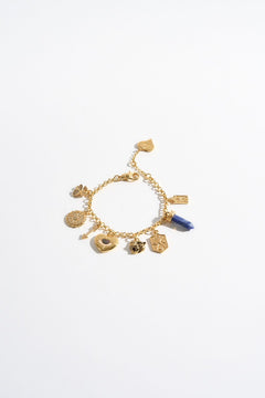 BOHEMIAN BABYLON CHARM BRACELET GOLD