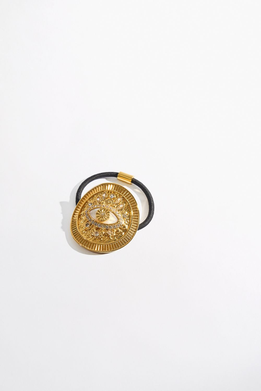 The CAMILLA ENCHANTED OCEANIA HAIR TIE GOLDGOLD
