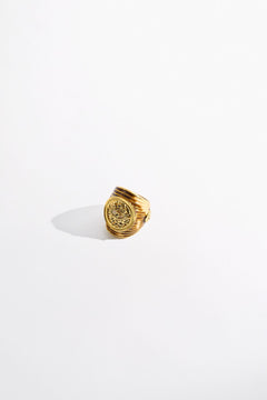 ENCHANTED OCEANIA SHELL RING GOLD