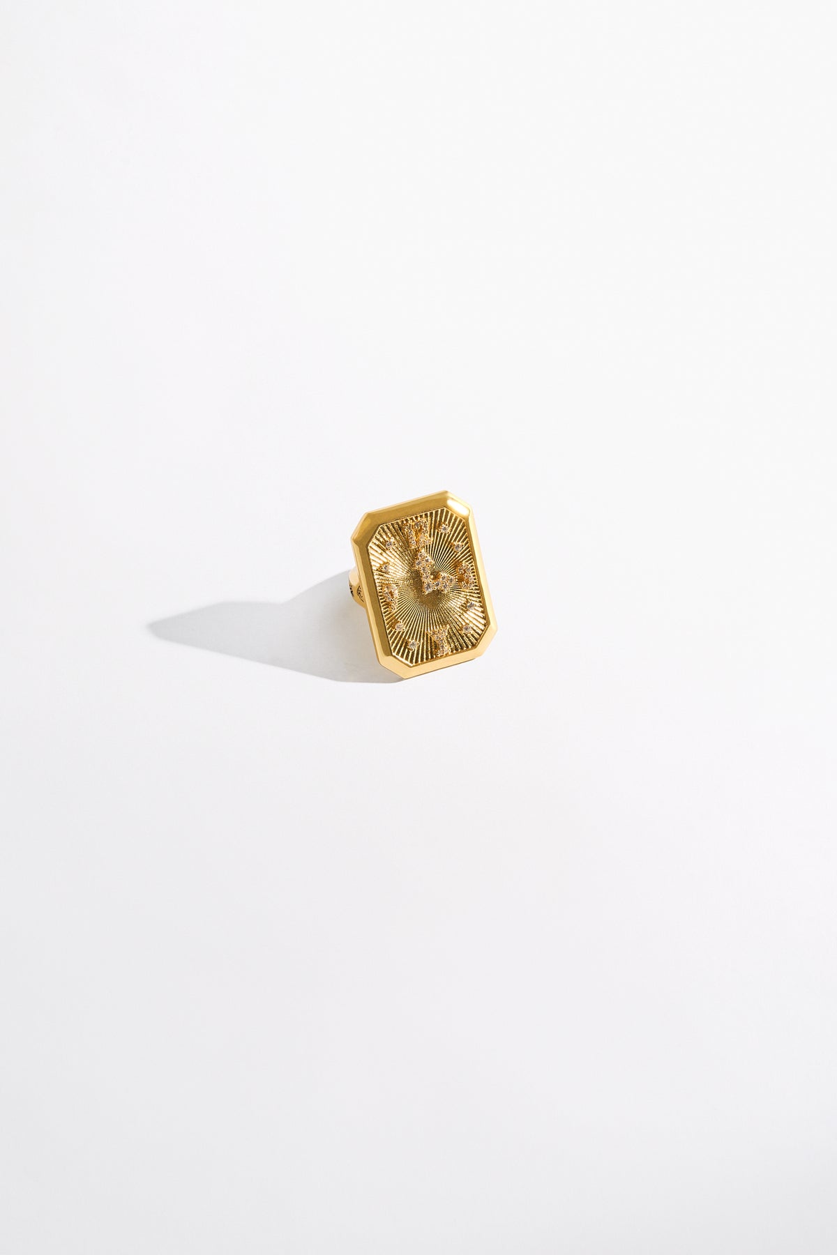 SULTANS, SCRIBES & SHAMANS STATEMENT RING GOLD
