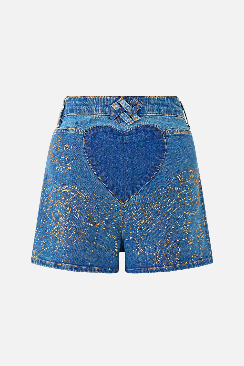 JENNA ZODIAC ZONE SHORT DENIM