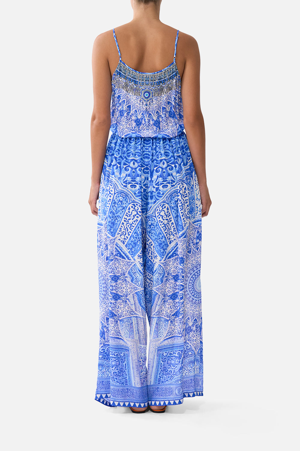 The Bosphorous Shoestring Strap Jumpsuit | CAMILLA AU – CAMILLA