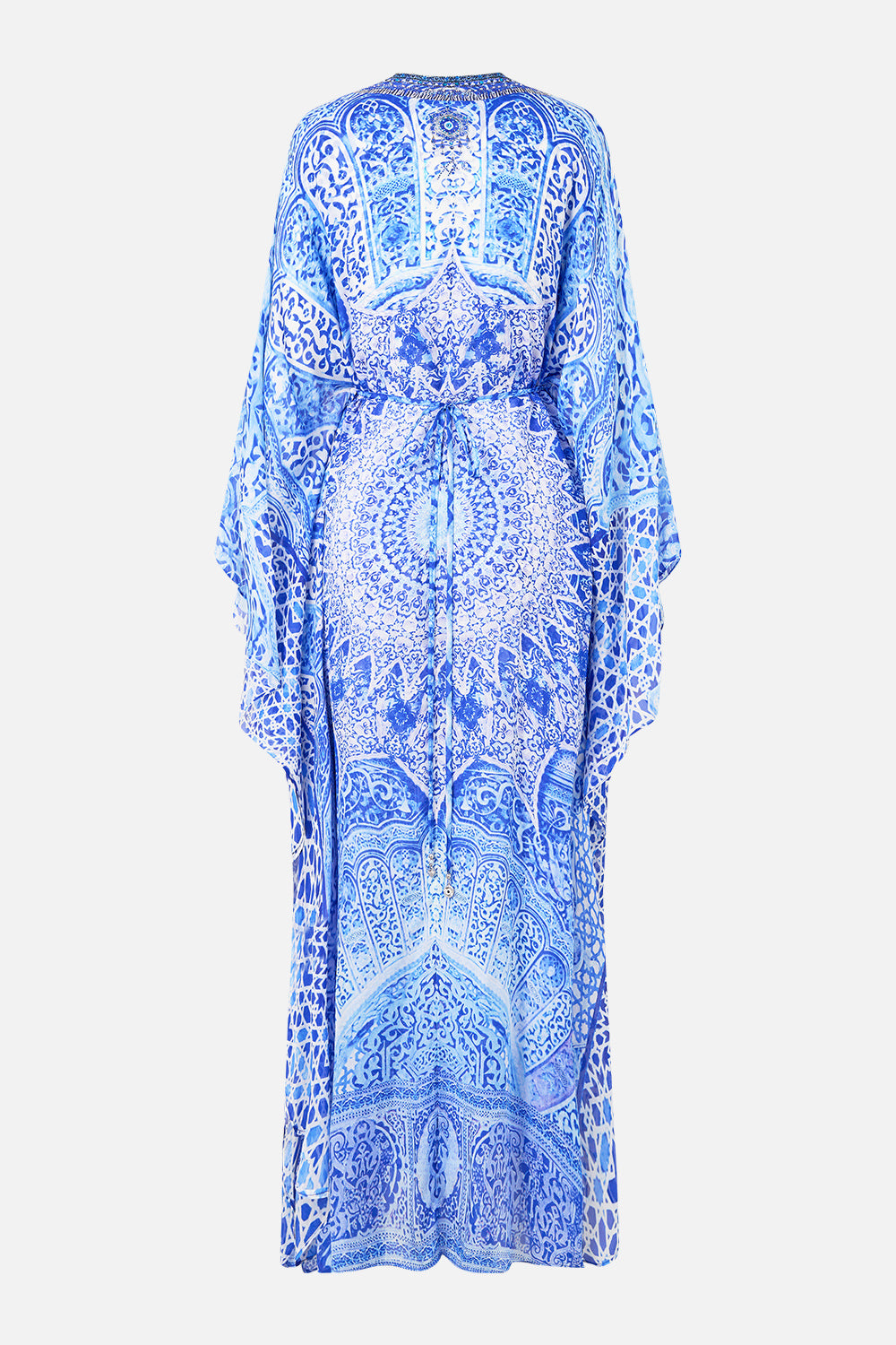 The Bosphorous Long Kaftan With Waist Detail | CAMILLA AU – CAMILLA
