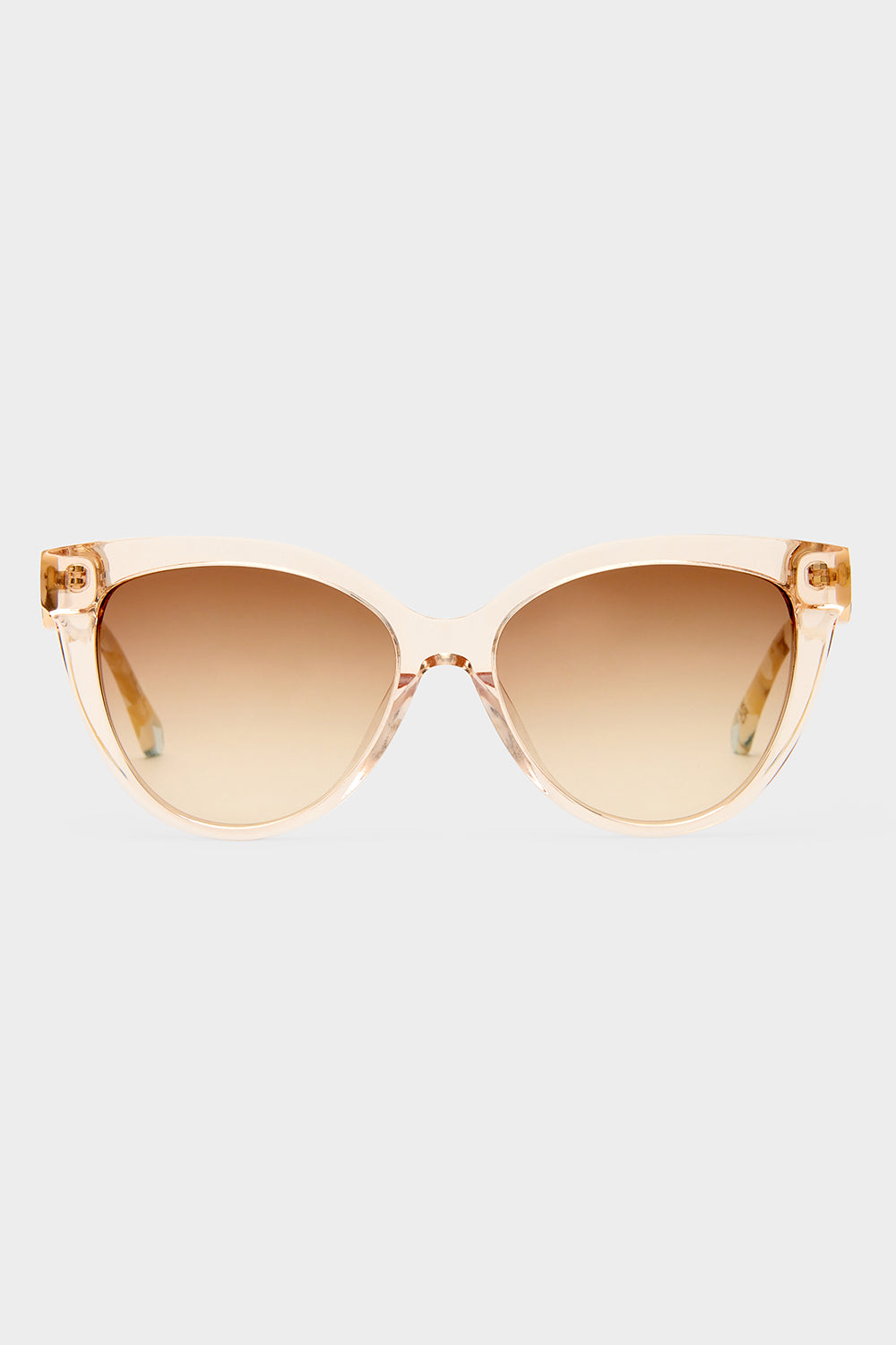 The CAMILLA ALL ABOARD SUNGLASSES LINEN / IVORY MARBLE