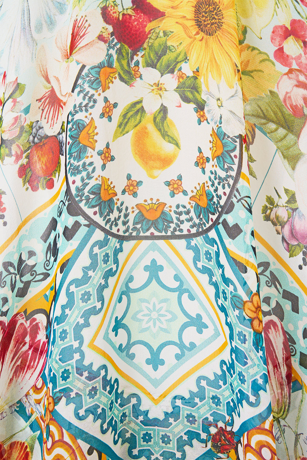 SILK CHIFFON SHRUG MAGIC OF THE MERCADO