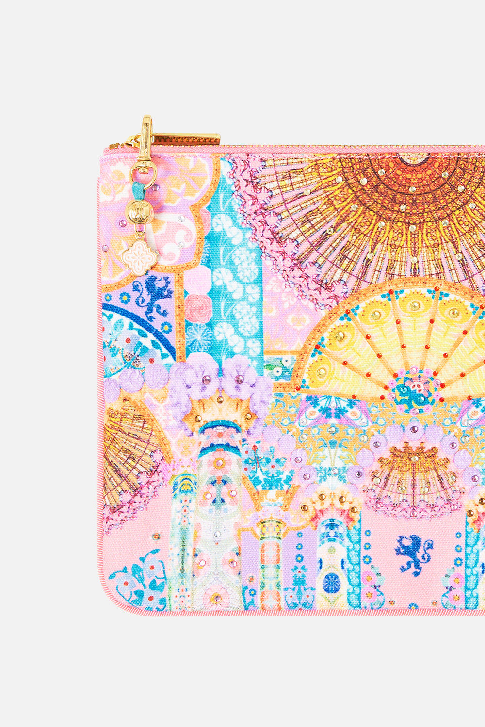 The CAMILLA SMALL CANVAS CLUTCH HOWDY GAUDI