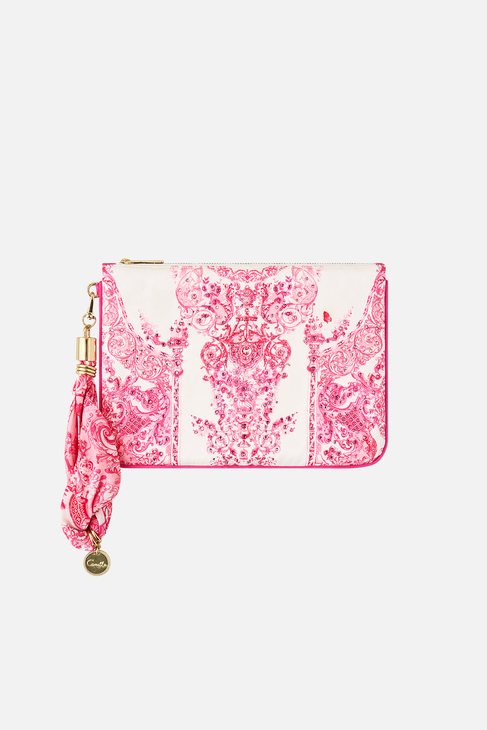 SCARF CLUTCH LIVIN LA VIDA ROSA