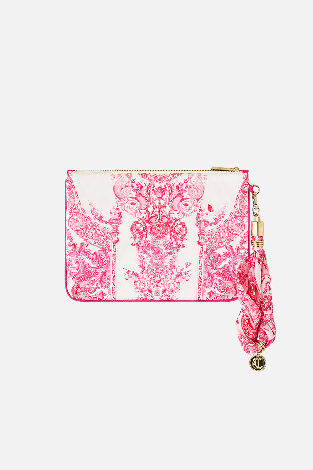 SCARF CLUTCH LIVIN LA VIDA ROSA