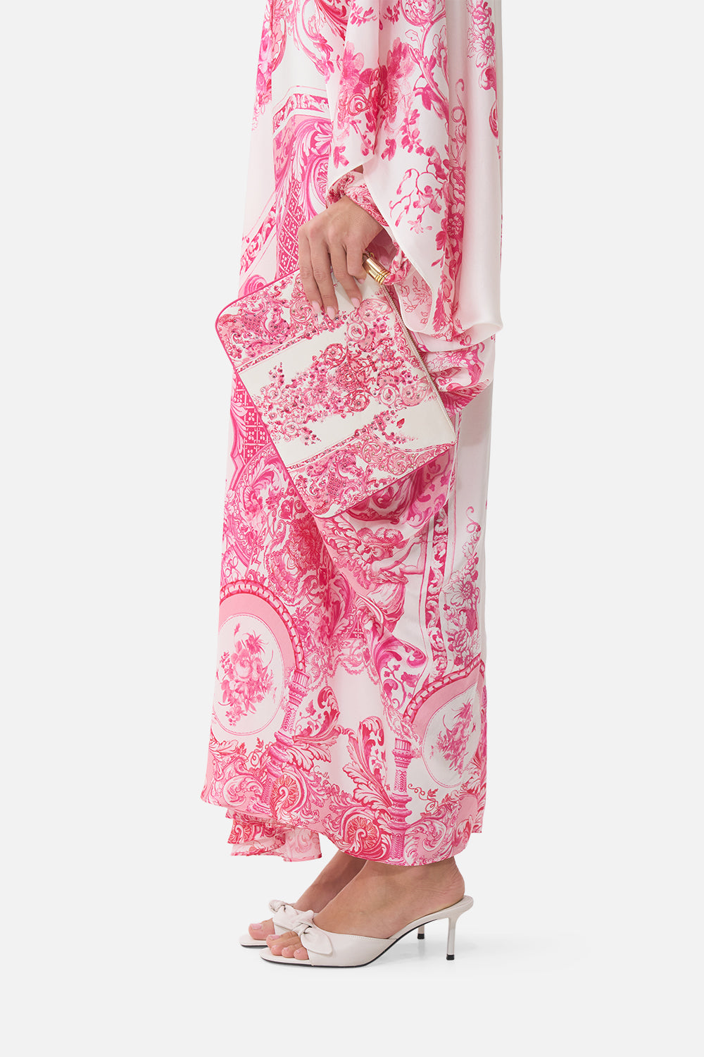 SCARF CLUTCH LIVIN LA VIDA ROSA