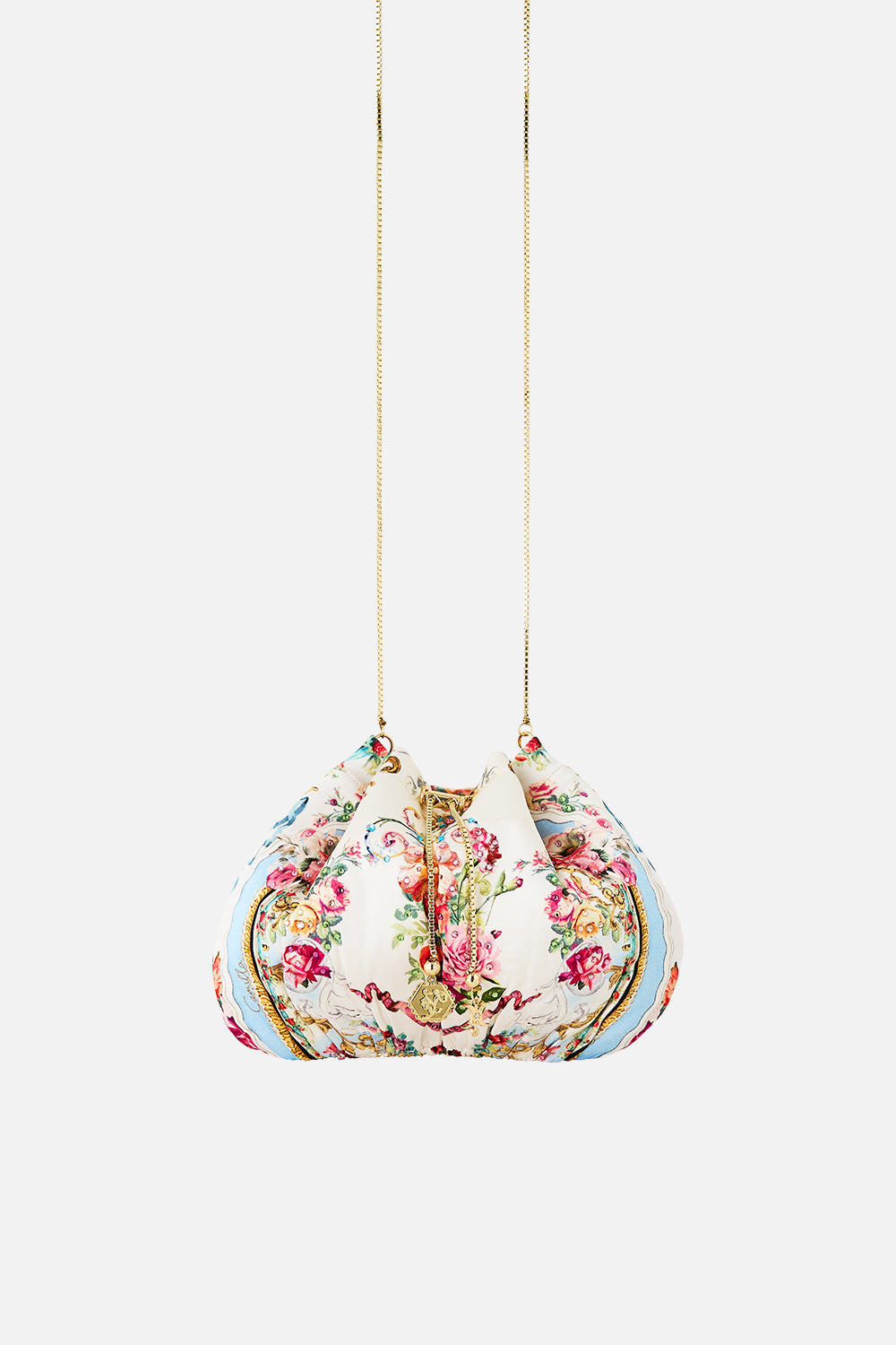 DRAWSTRING POUCH BAG WITH CHAIN STRAP TORERO LIBERTINE
