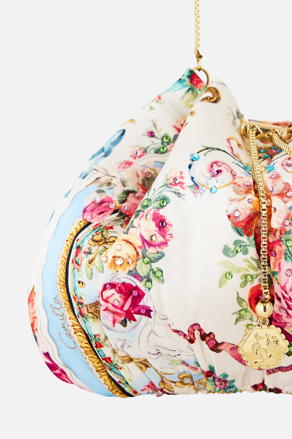 DRAWSTRING POUCH BAG WITH CHAIN STRAP TORERO LIBERTINE